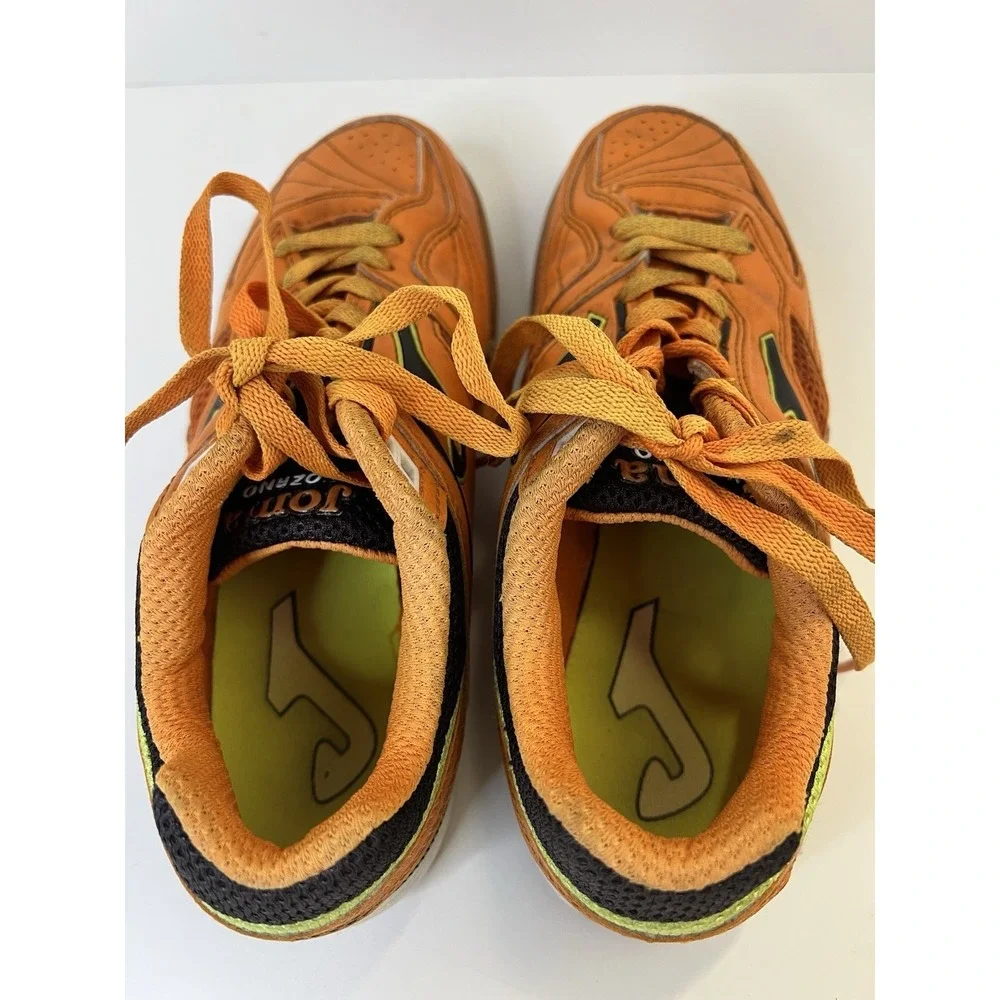 Joma Flex Indoor  Soccer Futbol Shoes Size 5 Orange Black Lozano Shoe